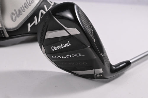 Ladies Cleveland Halo XL Hy-Wood #3+ Hybrid / 17 Degree / Ladies Flex Shaft