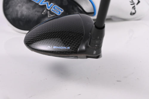 Left Hand Callaway Paradym Ai Smoke Max D #3 Wood / 15 Degree / Regular Flex 50