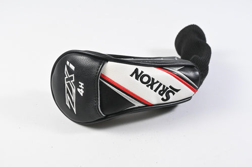 Srixon ZXi #4 Hybrid / 22 Degree / Stiff Flex HZRDUS Smoke Red RDX 80 Shaft