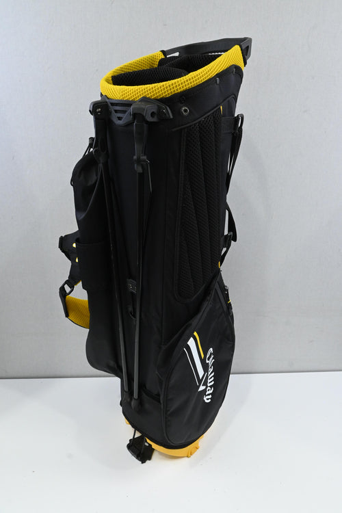 Callaway Chev Stand Bag / 4-Way / Black, Yellow