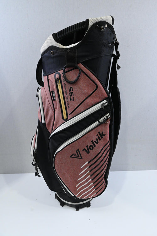 Volvik C95 Cart Bag / 14-Way / Pink, Black