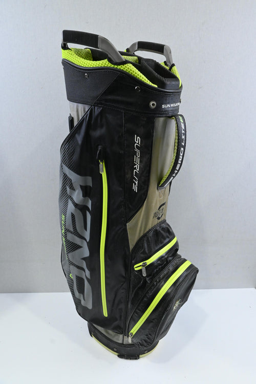 Sun Mountain Superlite Cart Bag / 14-Way / Black, Green