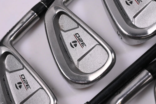 Taylormade 320 Steel Irons / 3-PW+GW+SW / Regular Flex Taylormade Lite 80 Shafts
