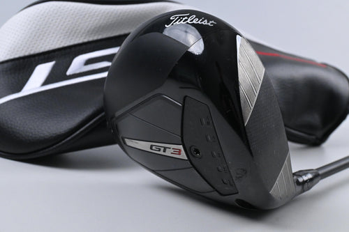 Titleist GT3 Driver / 10 Degree / Stiff Flex HZRDUS Black Gen 5 70 Shaft