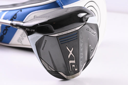 Left Hand Cleveland Launcher XL 2 Draw Driver / 9 Degree / Stiff Flex Aldila