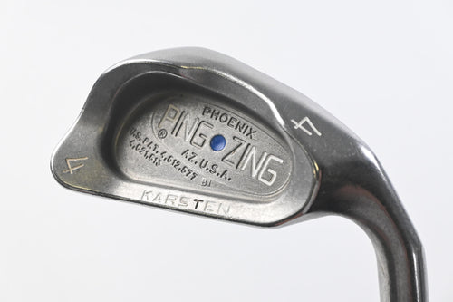 Ping Zing #4 Iron / 24 Degree / Blue Dot / Stiff Flex Ping Karsten JZ Steel Shaft