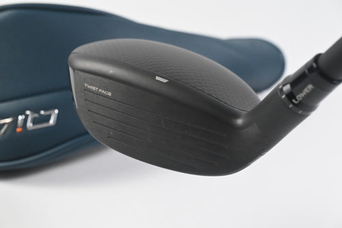 TaylorMade Qi4D #3 Hybrid / 19 Degree / Stiff Flex REAX by KBS 75 Shaft
