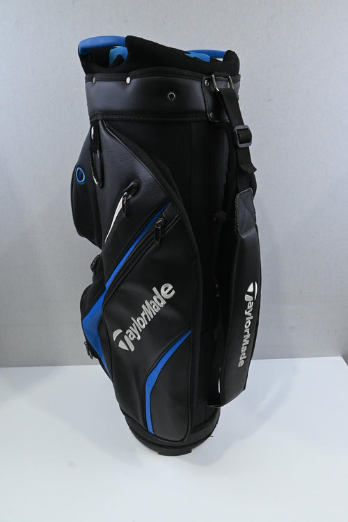Taylormade Deluxe Cart Bag / 14-Way / Black, Blue
