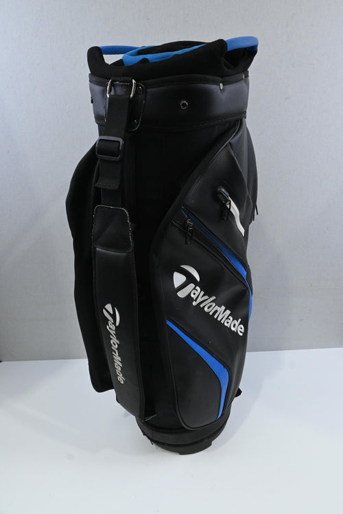 Taylormade Deluxe Cart Bag / 14-Way / Black, Blue