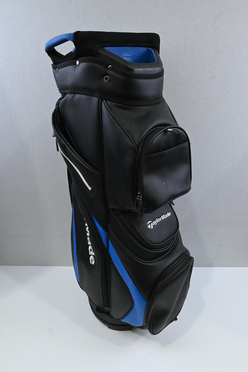 Taylormade Deluxe Cart Bag / 14-Way / Black, Blue