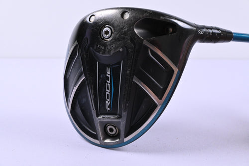 Callaway Rogue Sub Zero Driver / 9 Degree / Stiff Flex Evenflow 65 Shaft