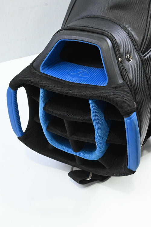 Taylormade Deluxe Cart Bag / 14-Way / Black, Blue