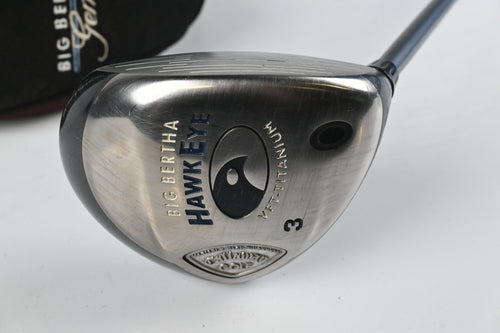Ladies Callaway Hawk Eye VFT #3 Wood / 15 Degree / Ladies Flex Gems 50 Shaft