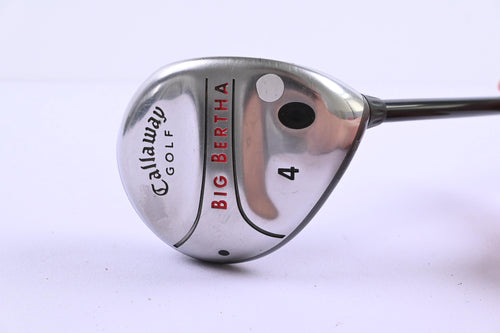 Callaway Big Bertha #4 Wood / 16.5 Degree / Firm Flex Callaway RCH 75W Shaft