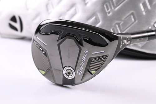 Taylormade Qi35 Max Lite #5 Hybrid / 27 Degree / Senior Flex Vanquish 5 Shaft