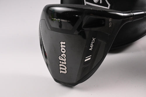 Wilson DYNAPWR 2025 Max Driver / 10.5 Degree / X-Flex Tensei 1K Black 65 Shaft