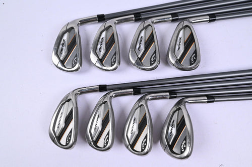 Callaway Mavrik Irons / 5-PW+GW+SW / Senior Flex Project X Catalyst 55 Shafts