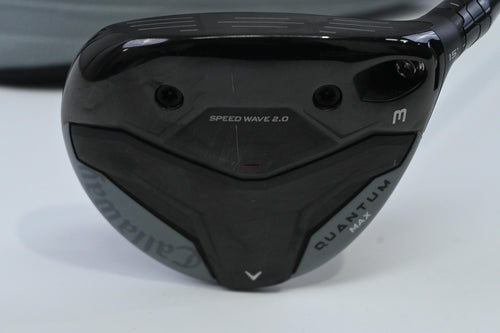 Callaway Quantum Max #3 Wood / 15 Degree / Stiff Flex Denali Frost Silver 60