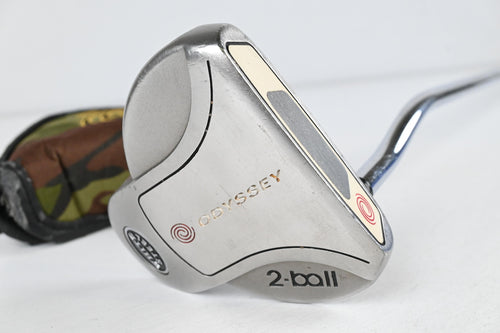 Odyssey White Steel 2-Ball Putter / 35 Inch
