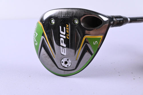 Callaway Epic Flash #5 Wood / 18 Degree / Regular Flex EvenFlow 65 Shaft