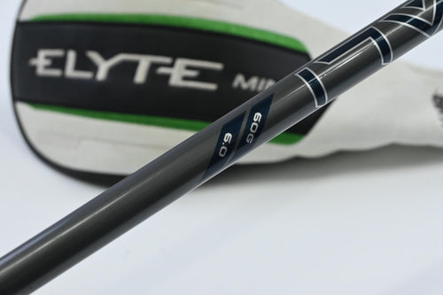 Left Hand Callaway Elyte Mini Driver / 11.5 Degree / Stiff Flex Denali Charcoal