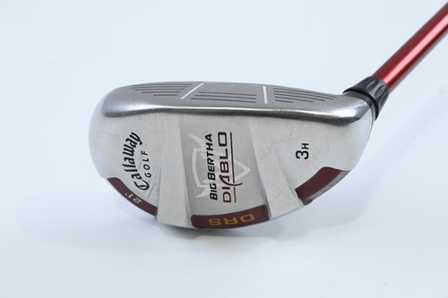Callaway Big Bertha Diablo #3 Hybrid / 21 Degree / Stiff Flex Callaway Diablo