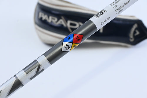 Callaway Paradym #3 Hybrid / 18 Degree / Regular Flex HZRDUS Gen4 Silver 65