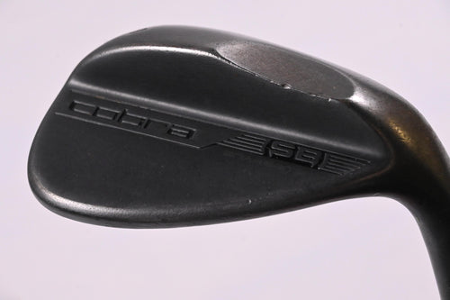 Cobra Snakebite Black 2023 Lob Wedge / 58 Degree / Stiff Flex KBS Hi-Rev 2.0 125