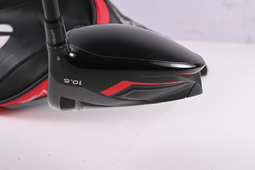 Taylormade Stealth Driver / 10.5 Degree / Stiff Flex HZRDUS Smoke RDX Red 60