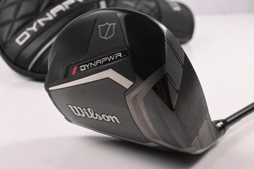 Wilson DYNAPWR Max+ Driver / 10.5 Degree / Stiff Flex Denali Black 60 Shaft