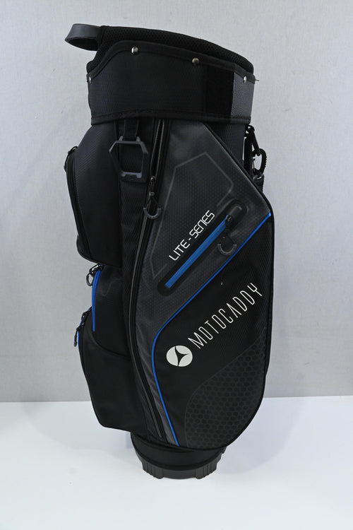 Motocaddy Lite Series Cart Bag / 14-Way / Black, Blue