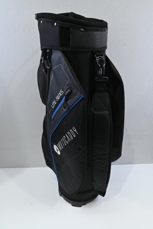 Motocaddy Lite Series Cart Bag / 14-Way / Black, Blue