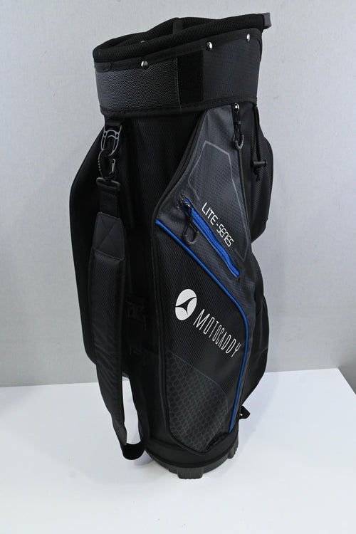 Motocaddy Lite Series Cart Bag / 14-Way / Black, Blue