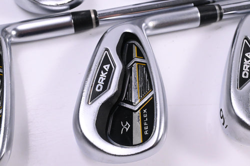 Orka Reflex Irons / 4-PW / Stiff Flex NH9 Pro Shafts