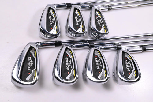 Cobra King Speedzone Irons / 5-PW+GW / Regular Flex KBS Tour 90 Shafts