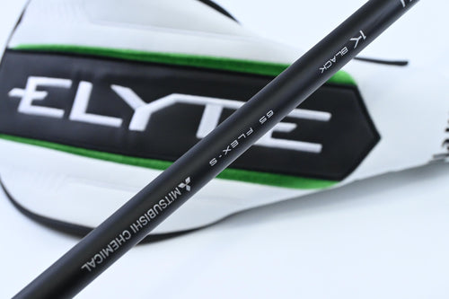 Callaway Elyte Triple Diamond Driver / 9 Degree / Stiff Flex Tensei 1K Black 65