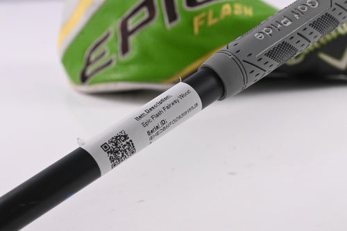 Callaway Epic Flash #3+ Wood / 13.5 Degree / X-Flex HZRDUS Smoke Black 70 Shaft