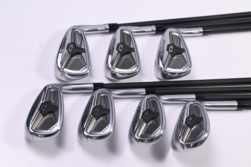 Taylormade Qi Max Irons / 6-PW+AW+SW / Senior Flex KBS REAX HL 50 Shafts