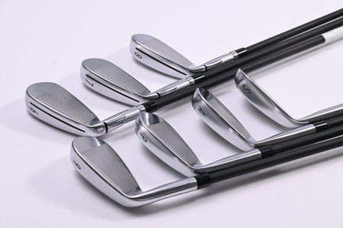 Taylormade Qi Max Irons / 6-PW+AW+SW / Senior Flex KBS REAX HL 50 Shafts