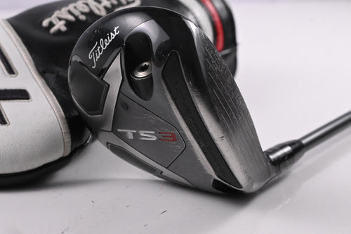 Titleist TS3 #3 Wood / 16.5 Degree / Stiff Flex HZRDUS Smoke Black 70 Shaft