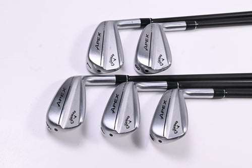 Callaway Apex Ti Fusion 250 Irons / 7-PW+AW / Stiff Flex MMT 90 Shafts