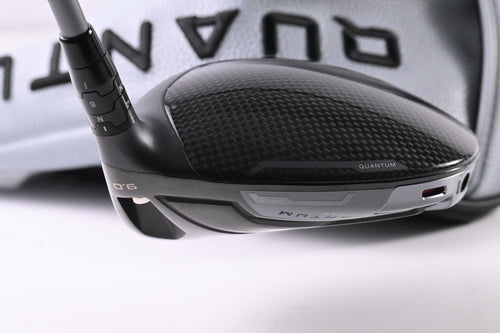Callaway Quantum Max Driver / 9 Degree / Stiff Flex Denali Frost Silver 60 Shaft