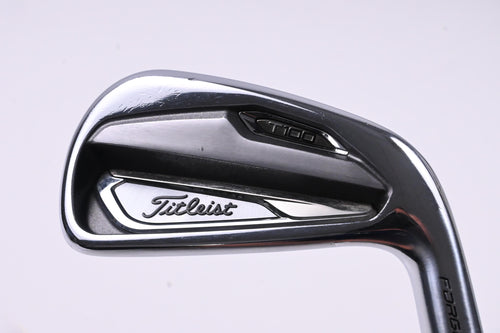 Titleist T100 2019 #4 Iron / 24 Degree / Stiff Flex AMT Tour White S300 Shaft