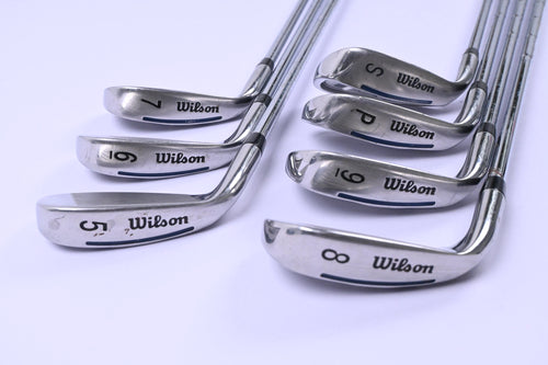 Wilson Reflex Irons / 5-PW+SW / Regular Flex True Temper Shafts