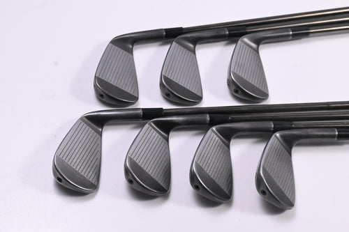 Left Hand Taylormade P770 Battle Worn Irons / 4-PW / Stiff Flex N.S.Pro Modus3
