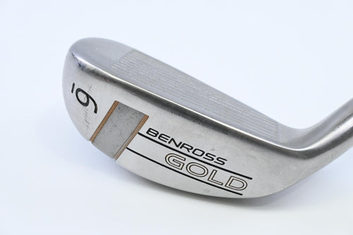 Benross Gold 2019 #6 Iron / Regular Flex Fujikura Vista-Pro 50i Shaft