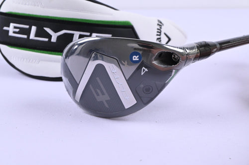 Callaway Elyte X #4 Hybrid / 22 Degree / Regular Flex Project X Denali Charcoal