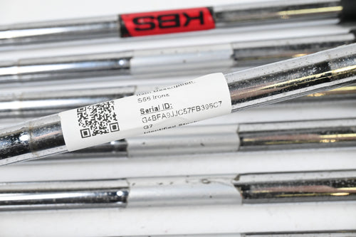 Ping S56 Irons / Yellow Dot / 4-PW / Stiff Flex KBS Tour 120 Shafts