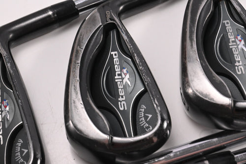 Callaway Steelhead XR Pro Irons / 4-PW / Stiff Flex XP 105 ST15 S300 Shafts