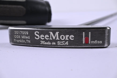 Seemore M6 SS Platinum Putter / 37 Inch
